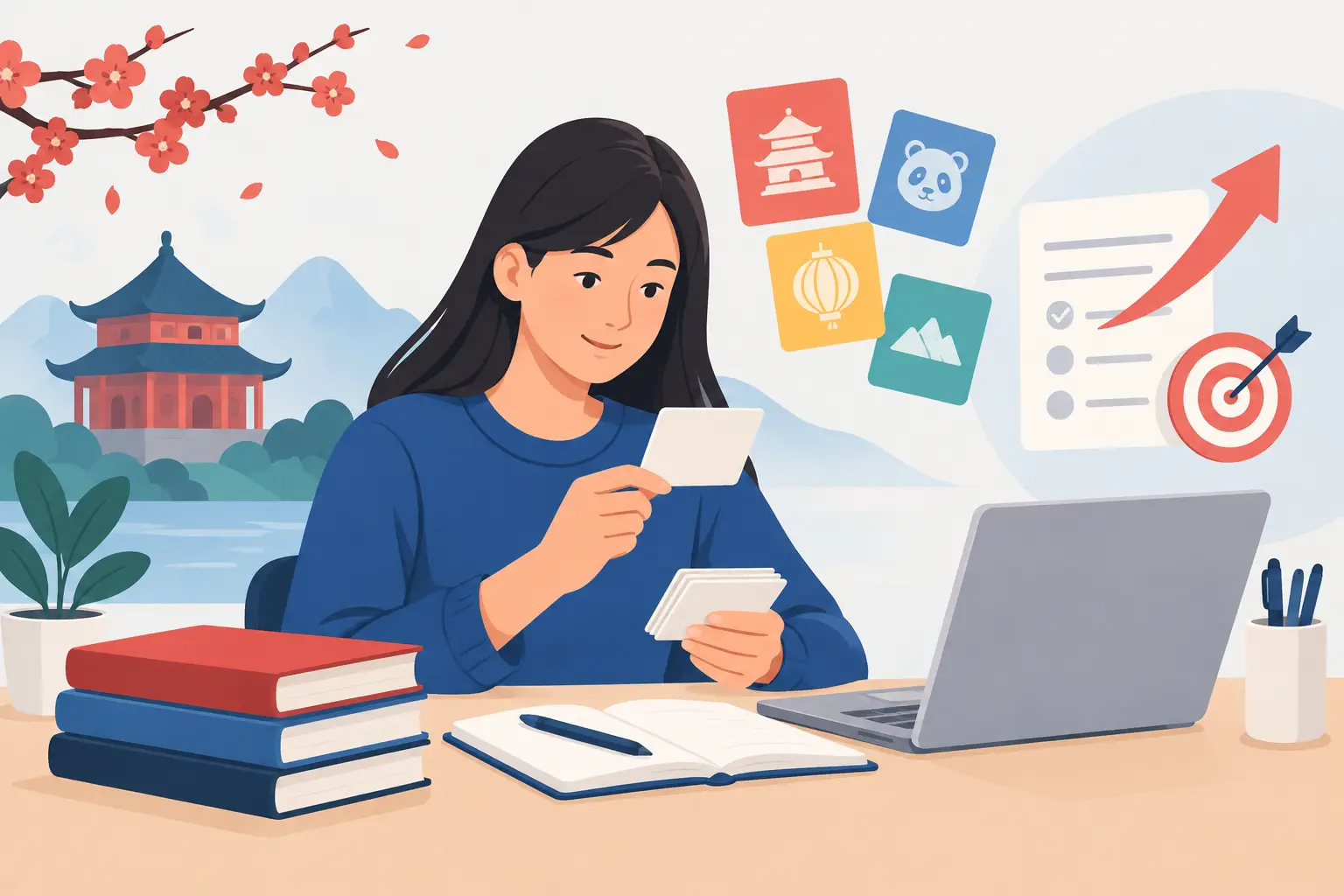 Chinese Vocabulary Building for Better Exam Scores